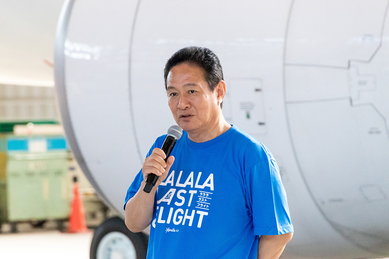 アジアのナンバーワンLCCを目指したいと語る井上氏