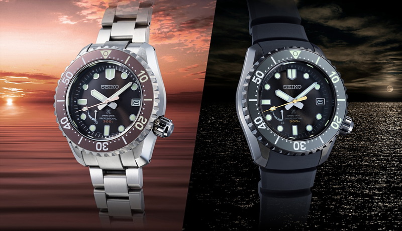 セイコー プロスペックス LX Line Limited Edition 「SBDB035」（左）「SBDB037」（右）