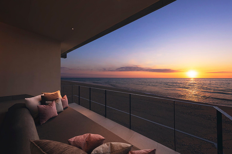 客室はすべてオーシャンフロント（写真提供：星野リゾート）