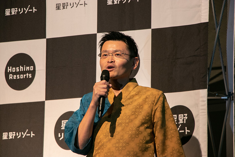 「星のや沖縄」を紹介する 総支配人の澤田裕一（ひろかず）氏