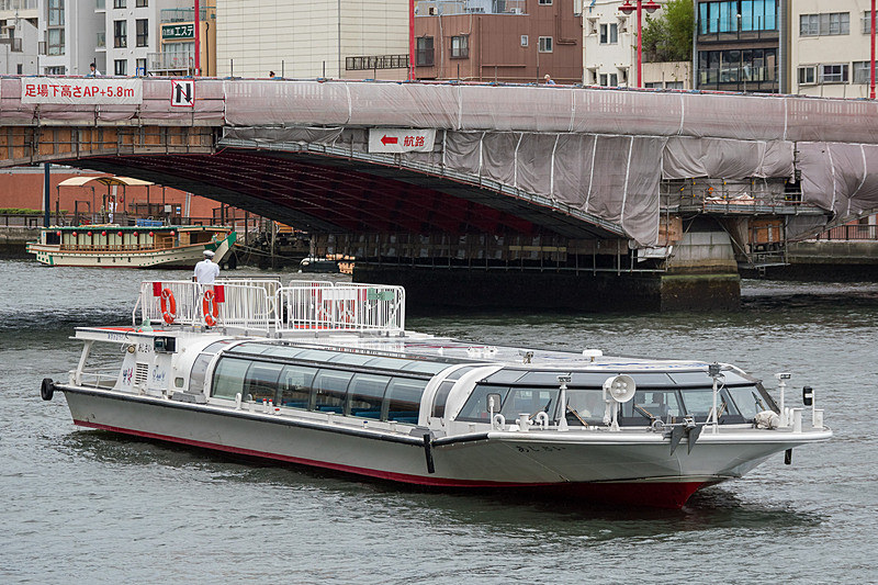 東京湾水辺ラインと「ハシダンシ」のコラボレーション便を10月12日～11月4日に運航する