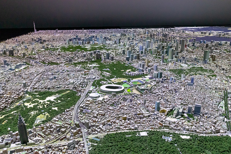 歴史のある東京タワーから新しい東京スカイツリーまで、見事に再現されている。羽田空港の国際線ターミナルも見つけることができた