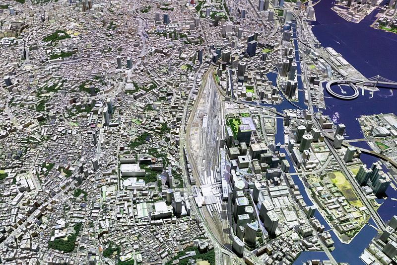 歴史のある東京タワーから新しい東京スカイツリーまで、見事に再現されている。羽田空港の国際線ターミナルも見つけることができた