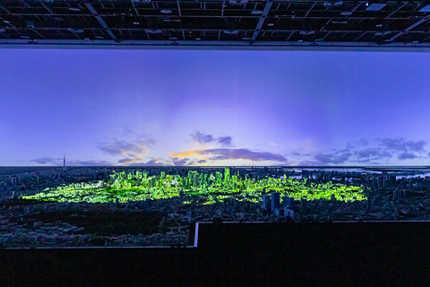 新国立競技場も完成済み。森ビル、巨大で精密な東京の模型と3D