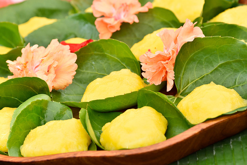 タロイモはさまざまな味と形に変化します