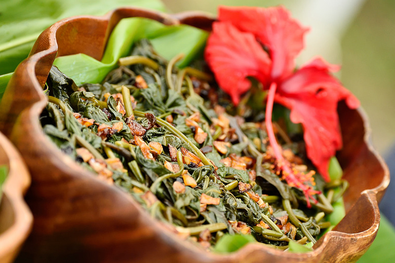 空心菜の炒め物