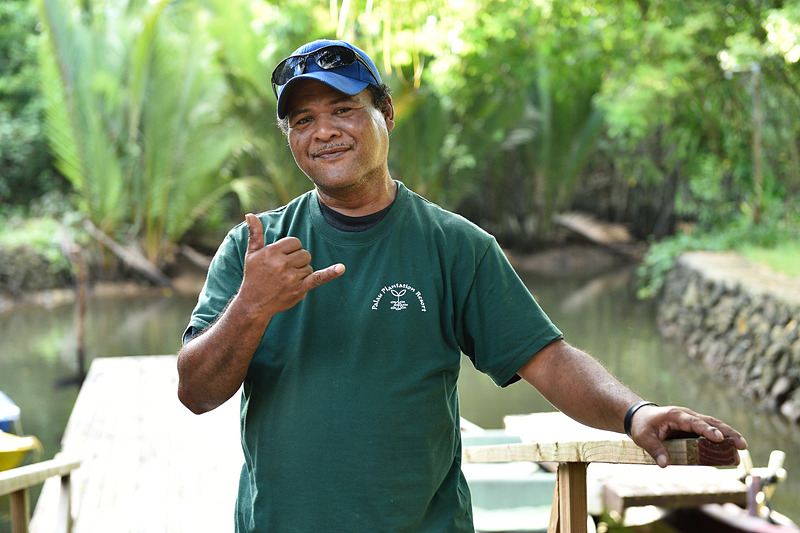 ガイド歴15年、ベテランのアレンさん