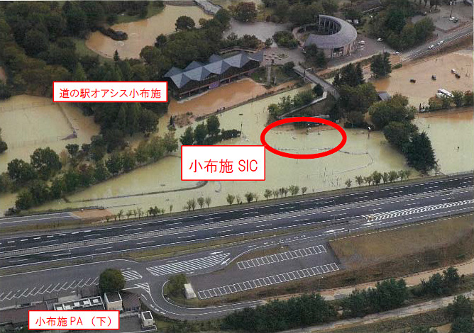 小布施スマートIC（上り線）