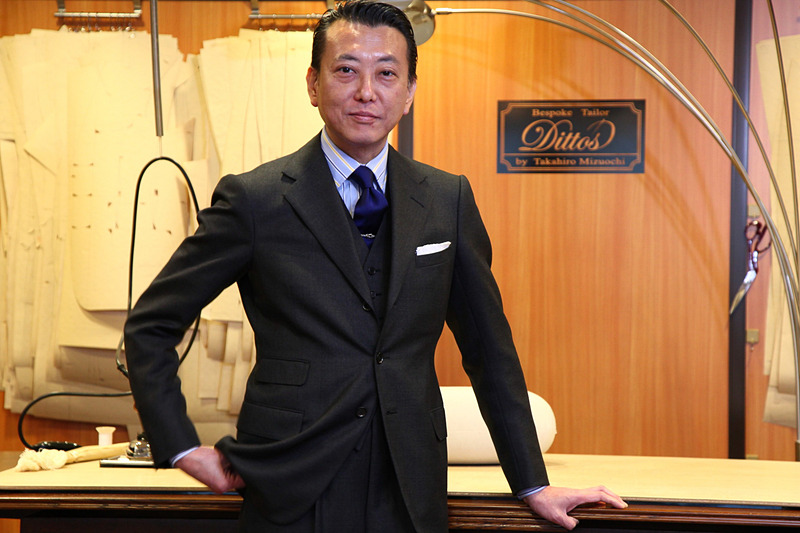 「Bespoke Tailor Dittos.（ビスポーク テーラー ディトーズ）」の水落卓宏氏
