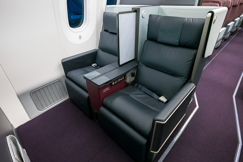 ファーストクラス。6席を用意