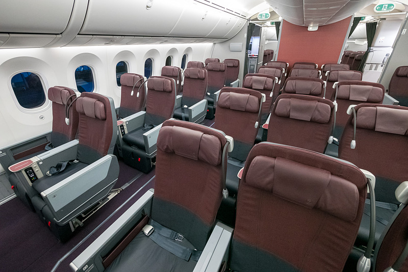 クラスJ（前方エリア、5～9列目）