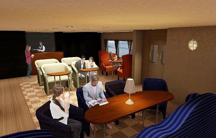 船内イメージ（1階客室）