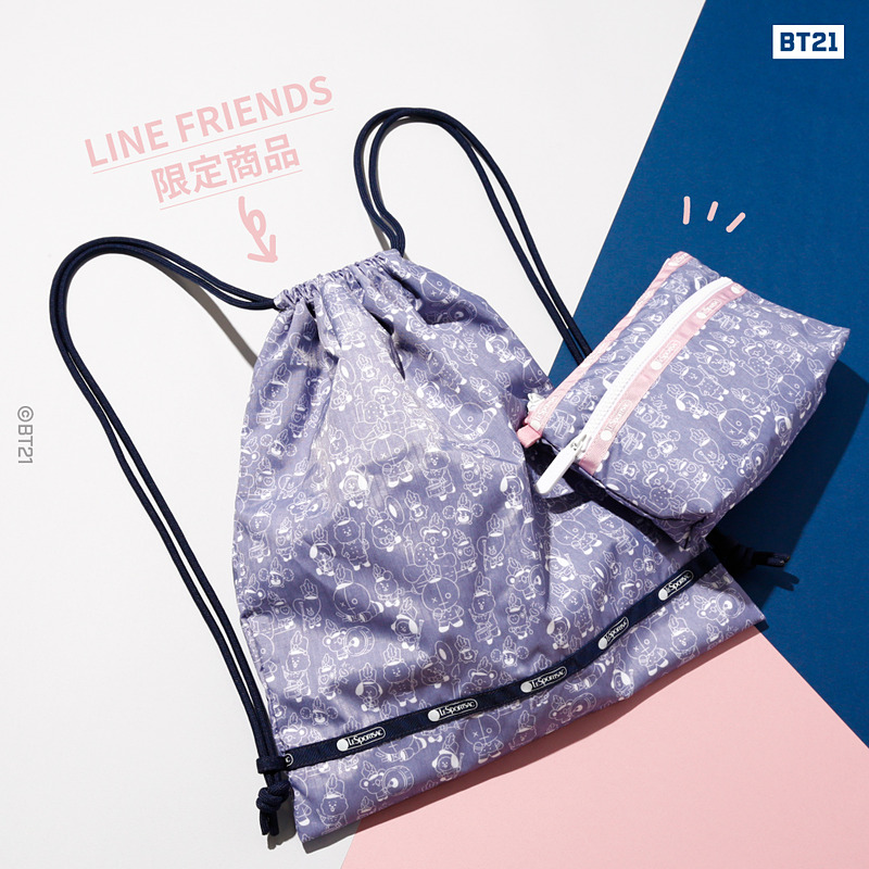 「COSMETIC CLUTCH」デニムカラー（LINE FRIENDS限定）、4200円（税別）