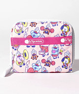 LINE FRIENDSのキャラクター「BT21」をあしらったレスポートサック