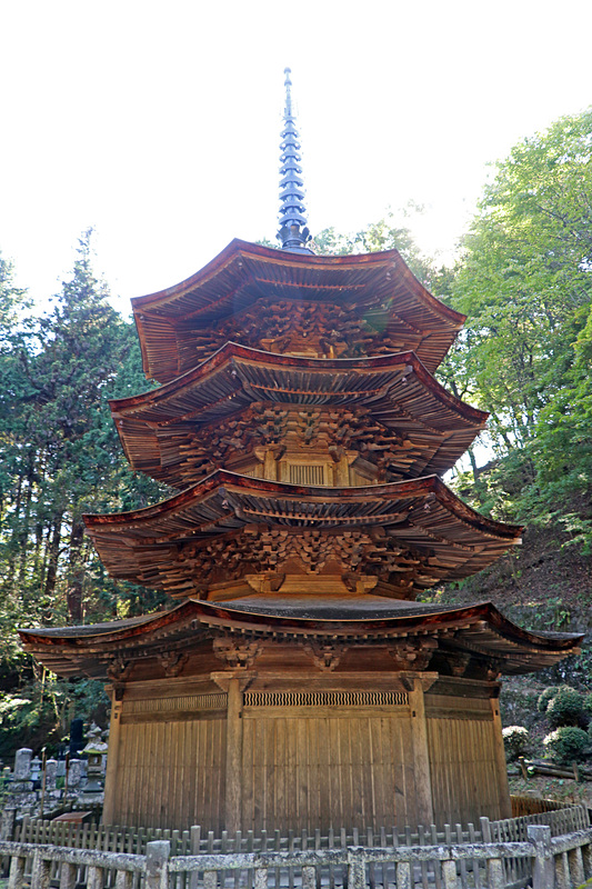 八角塔として唯一とされる貴重な塔。下から見上げると圧倒される