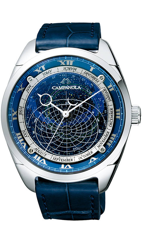 ケース径44.0mmの従来のモデル（CTV57-1231・25万円（税抜））