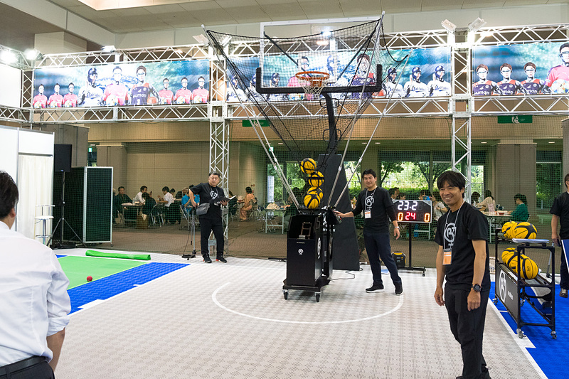 バスケットボール体験