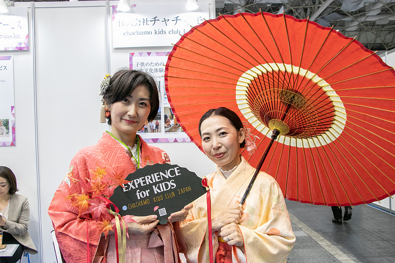 チャチャモは子供のための日本文化体験・託児事業を展開している。一般日には着付け体験も提供する予定だ