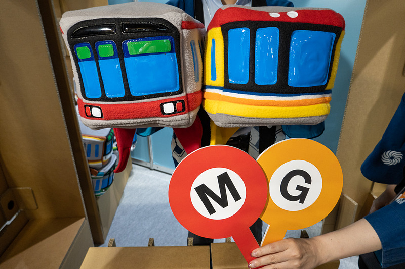 東京メトロのブースでは乗り放題チケットを紹介