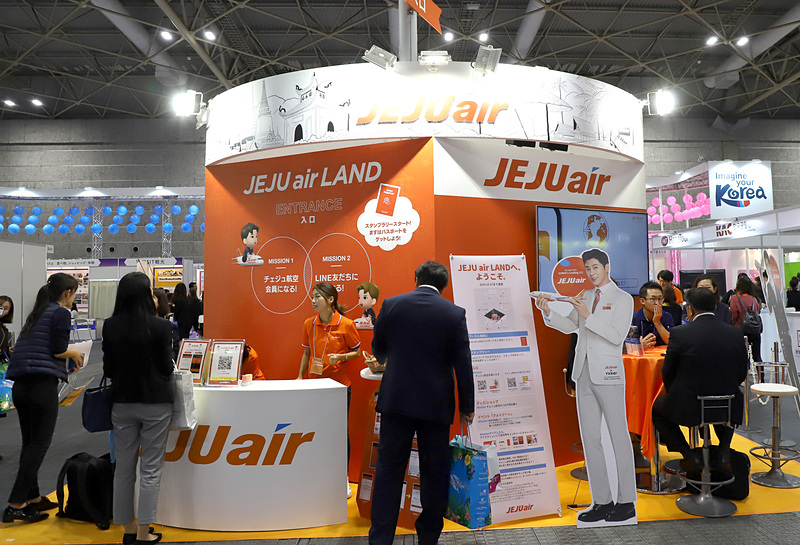 チェジュ航空は日本各地からソウル、プサンに就航している