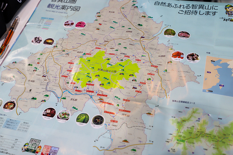 話を聞いた智異山圏観光開発組合ブース