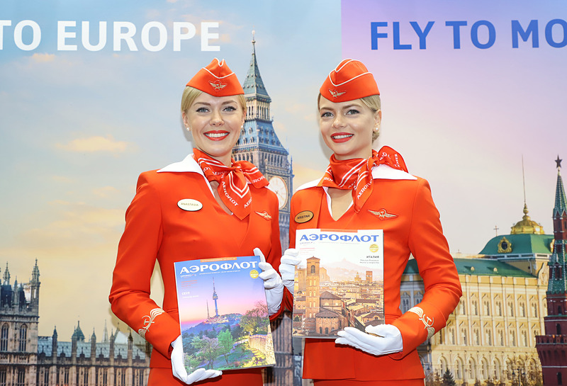 アエロフロートのCA