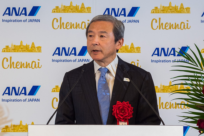 成田国際空港株式会社 代表取締役社長 田村明比古氏