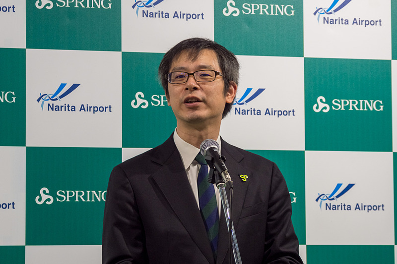 春秋航空日本株式会社 取締役会長 ワン・ウェイ（王煒）氏