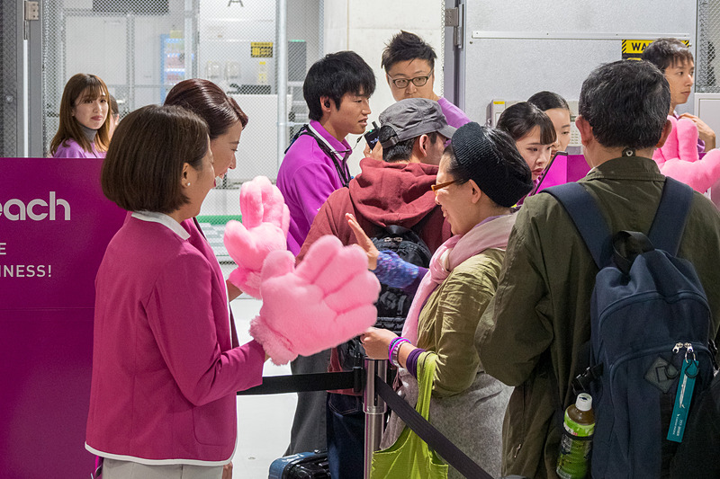 MM635便搭乗前、搭乗時の様子