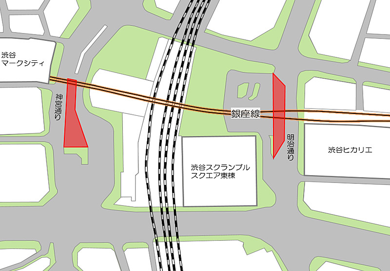 周辺道路での交通規制