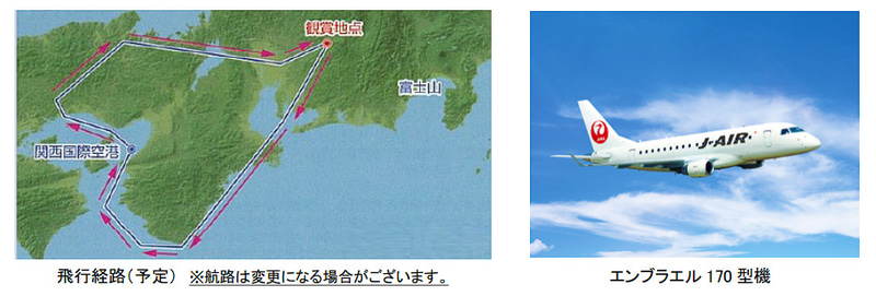 飛行予定経路など