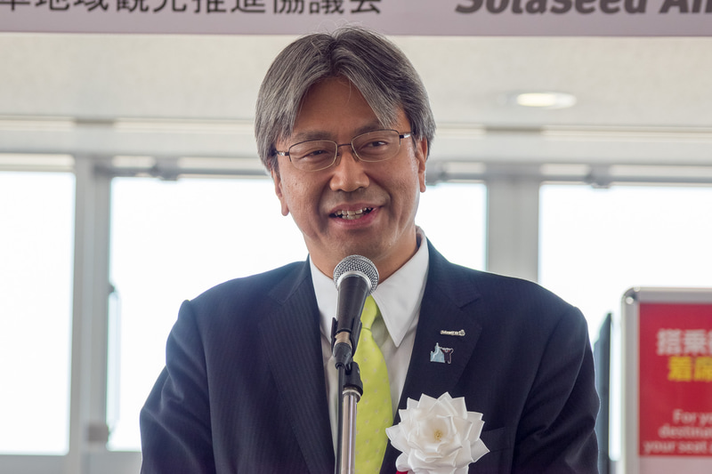 株式会社ソラシドエア 代表取締役社長 髙橋宏輔氏