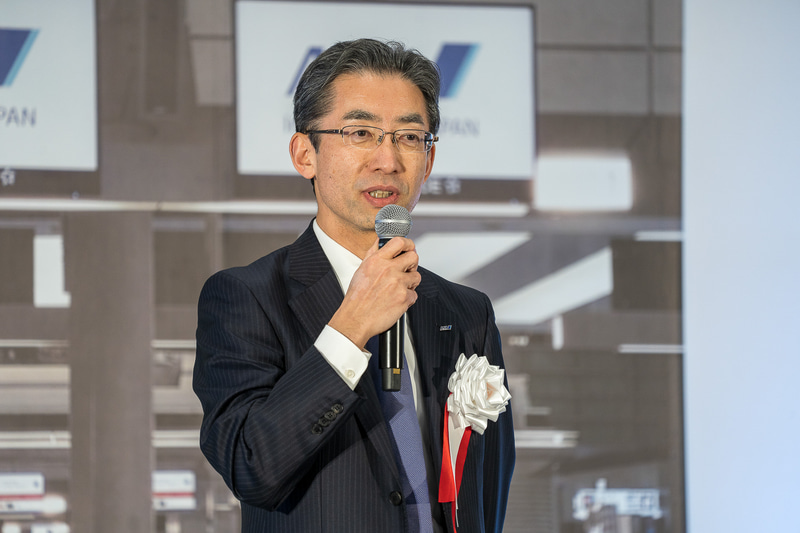 「司会進行の2人、そしてお客さま役のANA社員の名演技がコンテストを盛り上げてくれた」と長い時間をかけて準備をしてきた運営側の苦労も労った全日本空輸株式会社 代表取締役社長 平子裕志氏