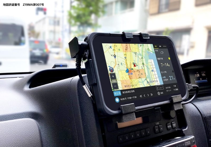 ドライバー向けタブレットアプリケーションで需要予測サービスを提供
