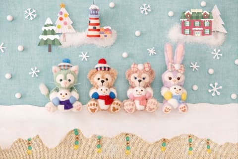 ダッフィー ウィンタータウン スーベニアセット 冬デザインのグッズ＆スーベニア付きメニューが登場！ TDSの