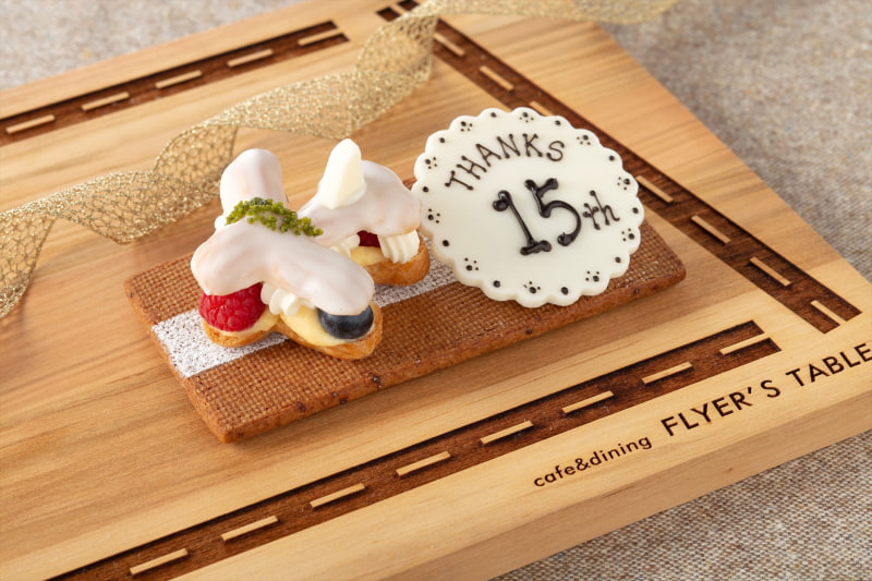 ミニ飛行機シュー15周年限定バージョン