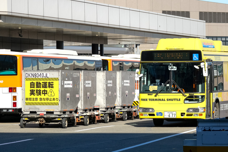 自動運転の様子