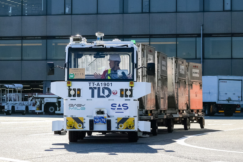自動運転の様子