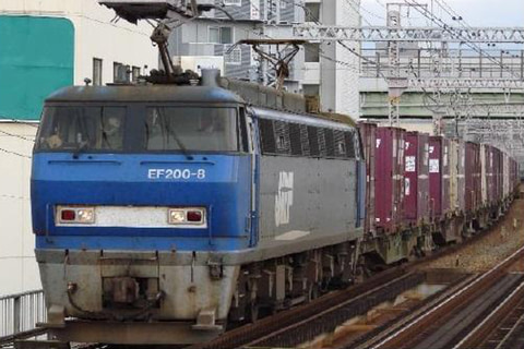 京都鉄道博物館、「EF200形式直流電気機関車」「シキ800形式貨車」特別