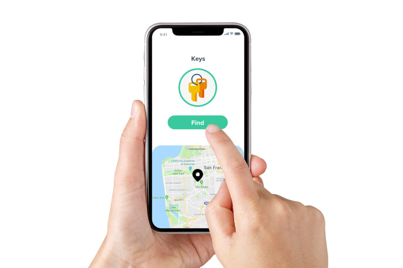 スマホとの通信が途絶えた場所をアプリで確認できるほか、ユーザー同士で助け合う機能も用意されている