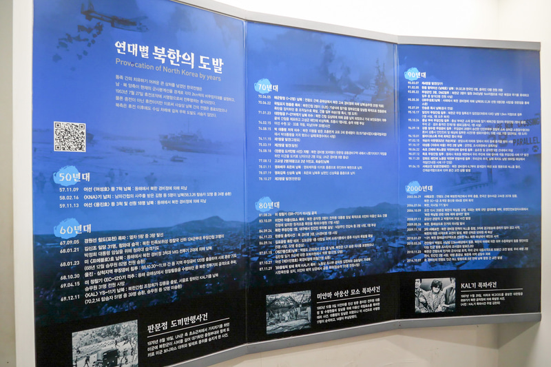 展示物は韓国語表記ですが、ツアーに同行するガイドさんが日本語で詳しく説明してくれます