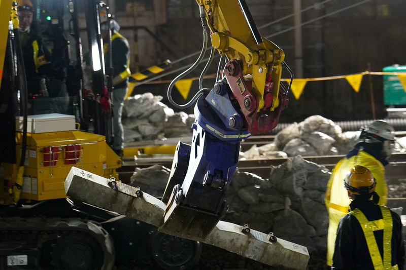 マクラギグリッパーのアップ。迫力がある