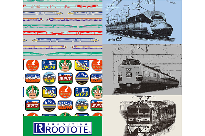 ルートートから山手線コラボや列車モチーフのバッグが全58種類新登場