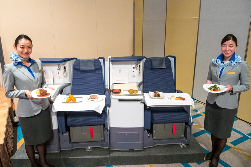 地域活性化プロジェクト「Tastes of JAPAN by ANA -Explore the regions-」で、12月から関東を特集。1都7県の名産品を使った機内食やラウンジの食事などで地域をPRする