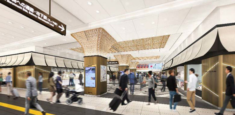 東京駅の東海道新幹線八重洲北口外に「東京ギフトパレット」を2020年初夏にオープンする