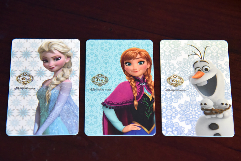 3種類のカードキー