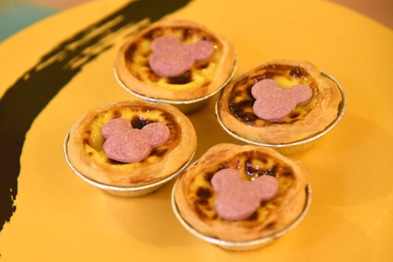 香港名物とのコラボメニュー「鳴門金時エッグタルト」