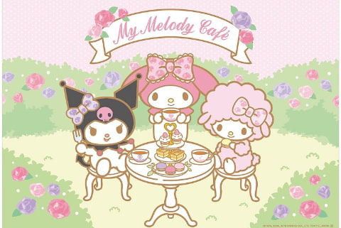 マイメロディ　45周年　ブローチ カフェ 会場限定のマイメロディグッズが盛りだくさん！新宿髙島屋「My