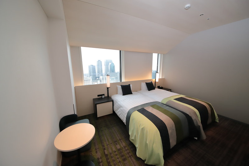 スタンダードツイン（25m<sup>2</sup>、ベッドサイズ98×196cm、2ベッド）