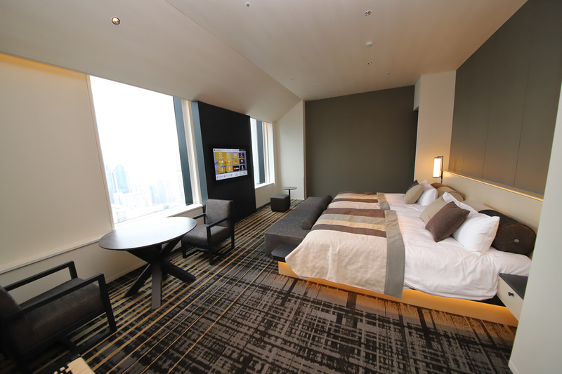 エグゼクティヴツイン（60m<sup>2</sup>、ベッドサイズ140×196cm、2ベッド）